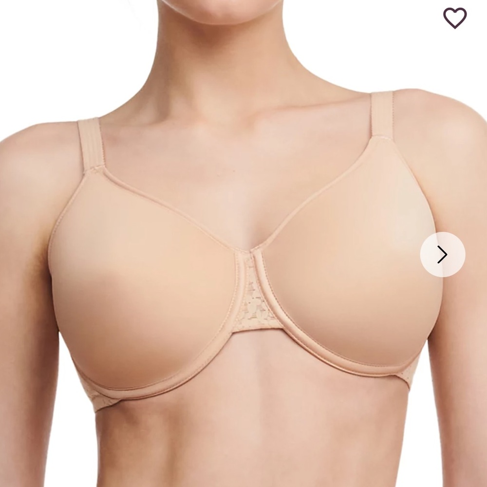 NWOT Chantelle Norah Spacer Contour Underwire Bra Nude Blush 38C